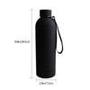 500ml Customized Insulated Stainless Steel 304 Tea Infuser Water Bottles Vacuum Flask Bottle Bpa Free Cup