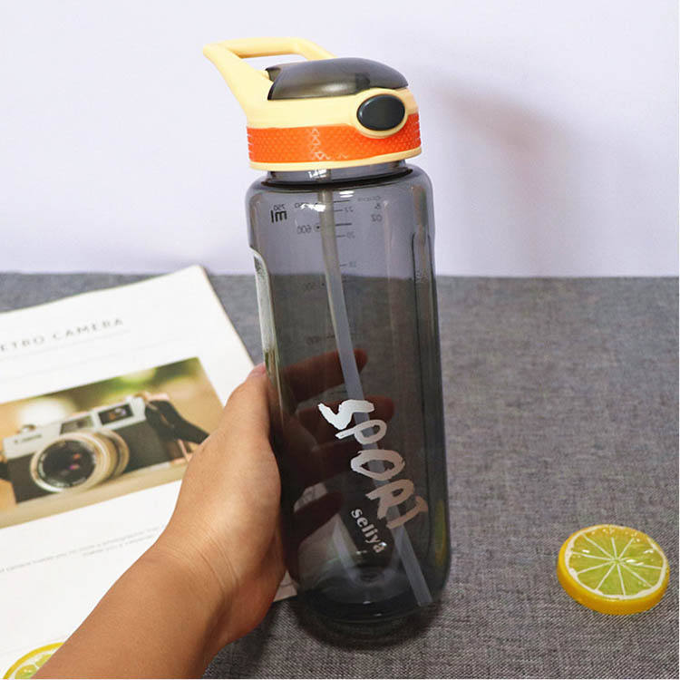 Garrafas De Agua Plastico Sem Bpa Cheap Good Quality Easy Clean Plastic Straws Water Bottles