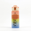 2023 Gym and Outdoor Camping Marker 550ml 720ml 900ml Sports Motivational Water Bottle Frosted Plastic Water Bottle