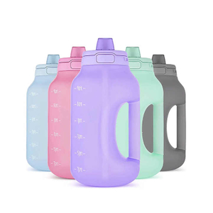 Health Drinking Garrafas Motivacionais Sports 2.2L Tritan Oem Custom Water Bottle Wide Mouth Sports Bottles