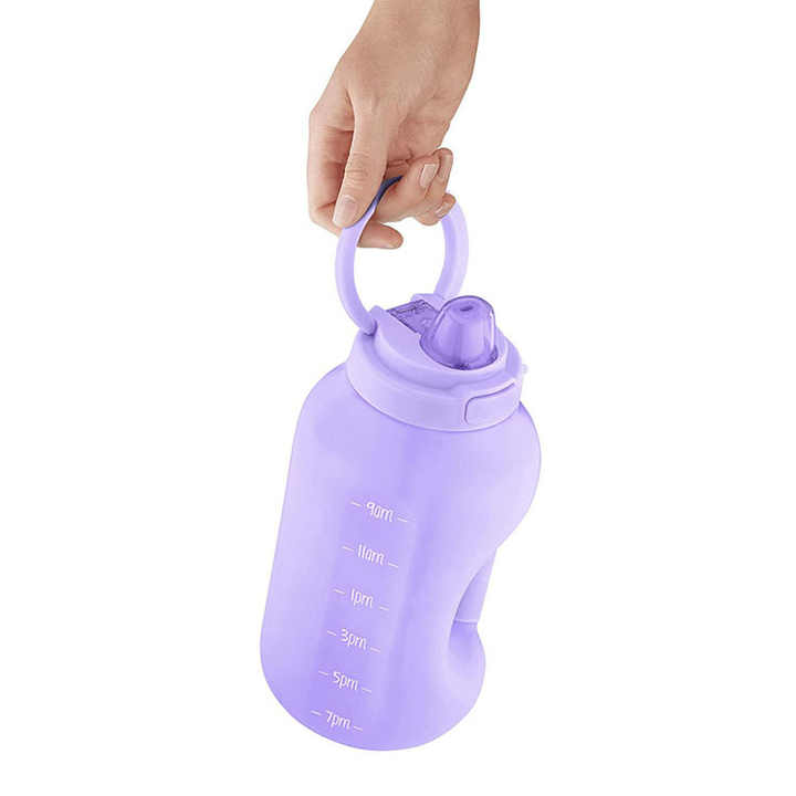 Health Drinking Garrafas Motivacionais Sports 2.2L Tritan Oem Custom Water Bottle Wide Mouth Sports Bottles