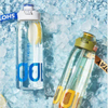 Customisable 1Liter 1L 1000 Ml Drink Bottle Sports Plastic Water Bottle With Straw