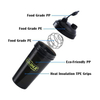 500 ML 700 ML Can Print Two Sides LOGO Shaker Bottle BPA-free Dishwasher Safe