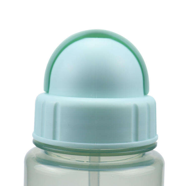 High Quality 600Ml Narrow Mouth Minimalist Leakproof Transparent Sipper Plastic Water Bottle for Kids