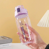 New Cool Gradient Color Grey Black 32OZ 1Liter Motivational Fitness Sports Water Bottle With Time Marker