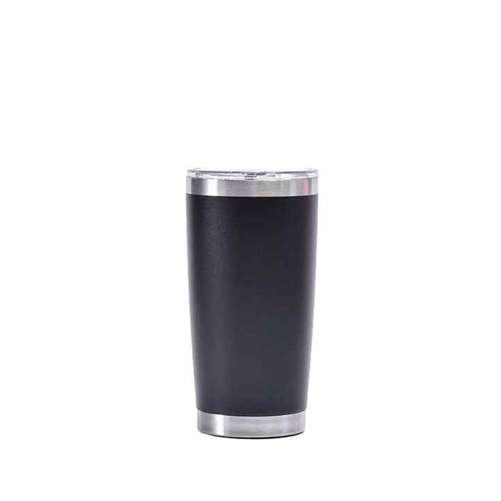 20 oz High Quality Double Wall Stainless Steel 304 Skinny Straight Vacuum Insulated Tumbler With Lid
