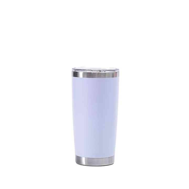 20 oz High Quality Double Wall Stainless Steel 304 Skinny Straight Vacuum Insulated Tumbler With Lid
