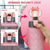 Garrafa Mutivacional Botellas Plasticas Para Agua Sports Bottles Brief Time Marker Water Bottle