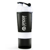 Protein Shaker Mixer Bottle Sports Fitness Gym 3 Layers Multifunction 600ml BAP Free Shaker Bottle