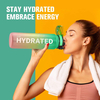 32oz Sport Water Bottle Custom Design with Motivational and Time Marker Leakproof Portable BPA Free Plastic Water Bottle