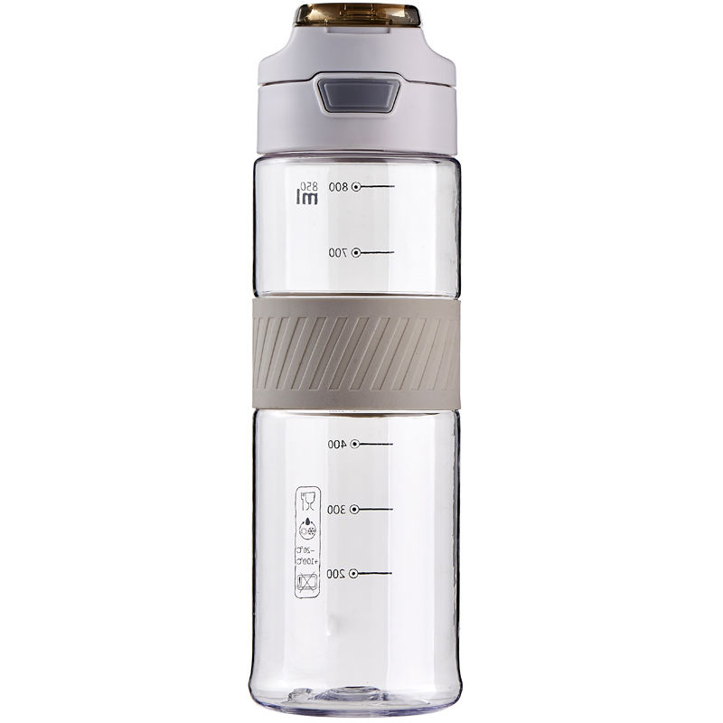 32Oz Wide Mouth Leakproof Durable Non-Toxic Blanks Flip Top Water Bottle Plastic Motivational 1 Liter Water Bottle