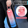 Botellas De Agua 1L 32Oz 32 Oz Portable Plastic Sports Water Bottles With Time Markings