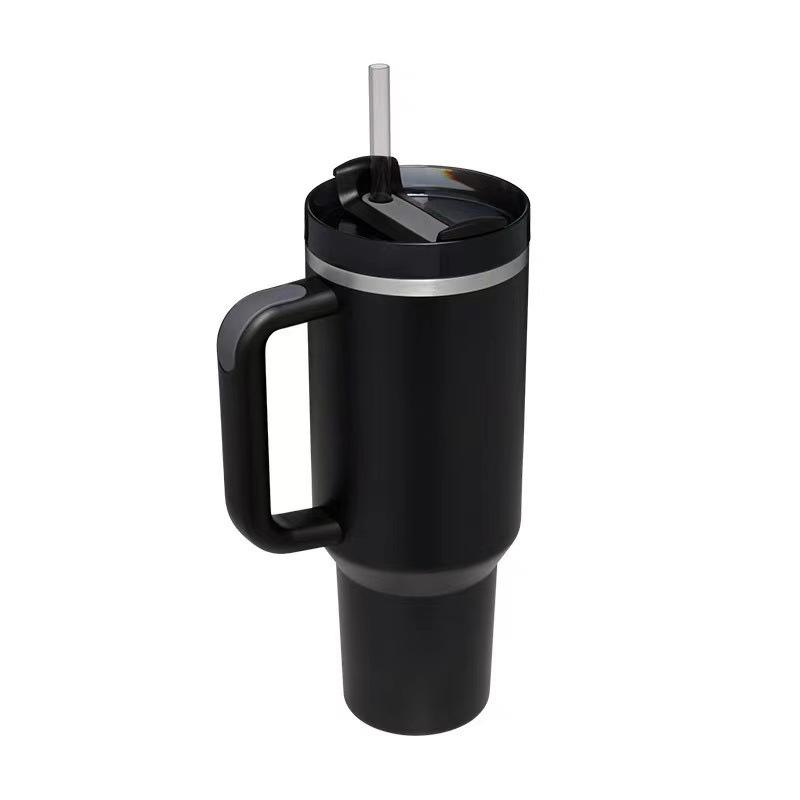 40oz High Quality Double Wall Stainless Steel Vacuum Wholesale Tumbler Travel Coffee Mug Cups With Handle