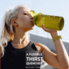 One Gallon Water Bottle with Straw Leakproof Sports Water Bottle with Handle BPA FREE PLASTIC WATER BOTTLE
