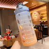 2 Liter Bouteille D Eau En Plastic Eco Friendly Gym Plastic Drinking Water Bottle With Straw