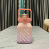 Bpa Free Wasser Flasche Botella De Agua Sin Bpa Gran Capacidad Square Shaped Drink Clear Water Bottle Bottles