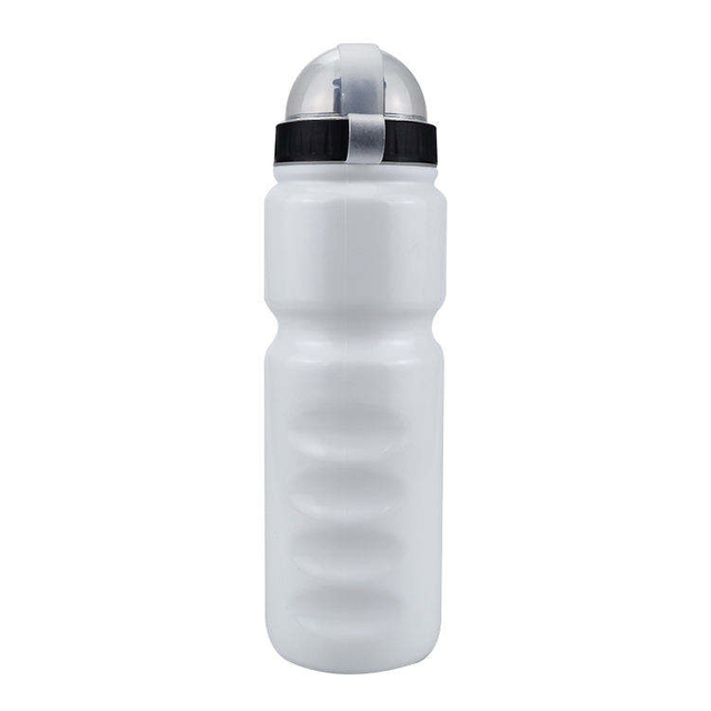 800 Ml 800Ml White Plastic Gym Fitness Reusable Squeeze Sport Bottle Drinking Bottle