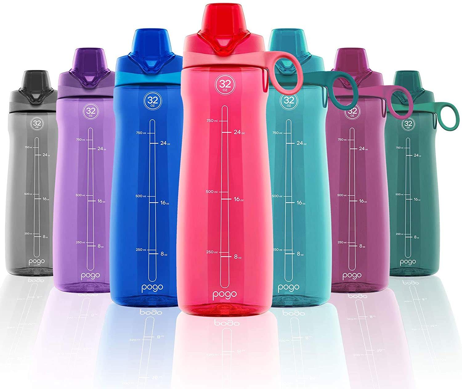 Outdoor 32oz BPA FREE Plastic Fitness Sports Shaking Cup Large-capacity Gym Water Bottles Customize Motivation and logo