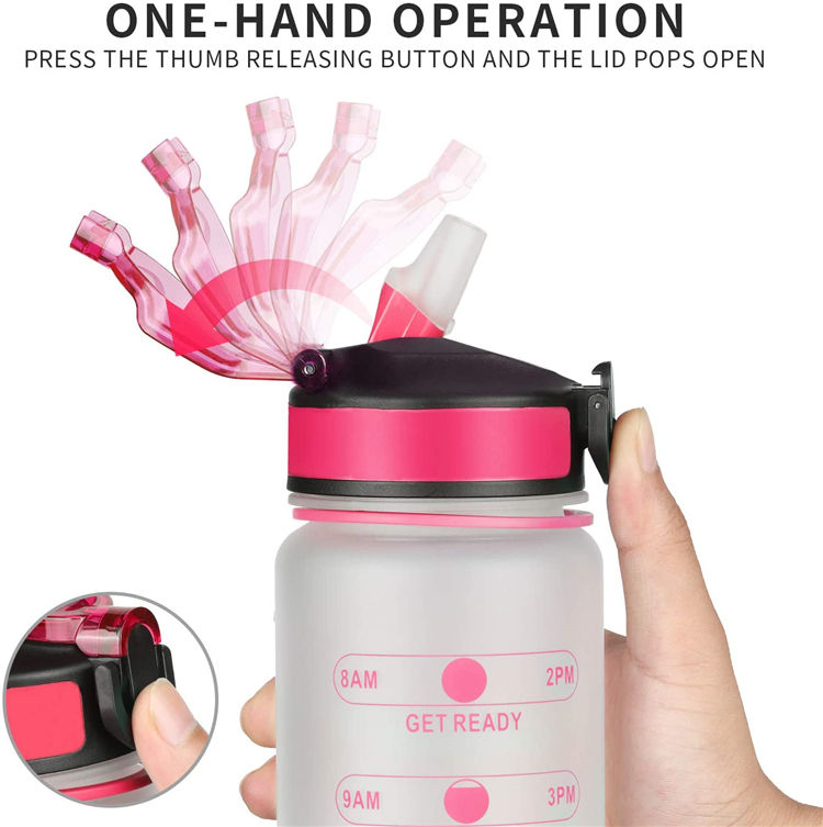 Outdoor High Quality Modern Colorful Sports Bouteille De Gym Fitness Water Bottle