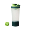 600Ml Tea Infuser Transparent Portable Fancy Custom Plastic Protein Shaker Bottle With Handle