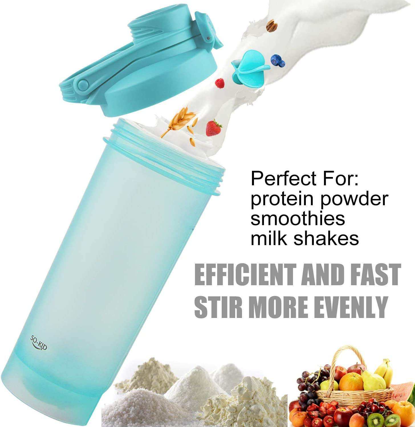 750Ml Cheap Oem Private Label Custom Logo Fitness Gym Protein Bpa Free Powder Shaker Bottles