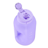 Custom LOGO & Color Half Gallon Motivational Bottle with Time Marker Outdoor Fitness Water Bottle Lid with Locking
