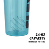 500 ML 700 ML Can Print Two Sides LOGO Shaker Bottle BPA-free Dishwasher Safe