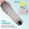 Botella De Agua Con Logotipo Personalizado Supplier Bottle With Straw Sports Gym Great for Hiking Large Capacity Water Bottle