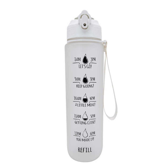 Botella De Agua Con Logotipo Personalizado Supplier Bottle With Straw Sports Gym Great for Hiking Large Capacity Water Bottle