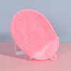 Silicone Household Cleaning Tools Useful Double-faced Cleaning Brush Soft Exfoliating Baby Skin Clean Gloves