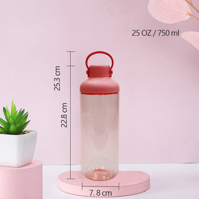 High Quality 750Ml Leak Proof Outdoor Portable Reusable Plastic Sports Water Direct Drink Bottle
