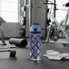 26oz 800ml BPA-Free Transparent Children Leakproof Plastic Sports Water Bottle with Portable Handle Reusable Outdoor Bottle