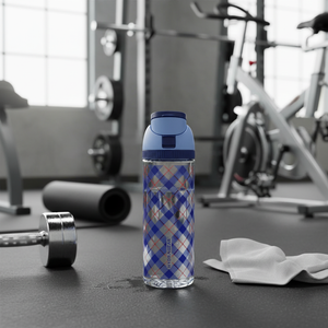 26oz 800ml BPA-Free Transparent Children Leakproof Plastic Sports Water Bottle with Portable Handle Reusable Outdoor Bottle