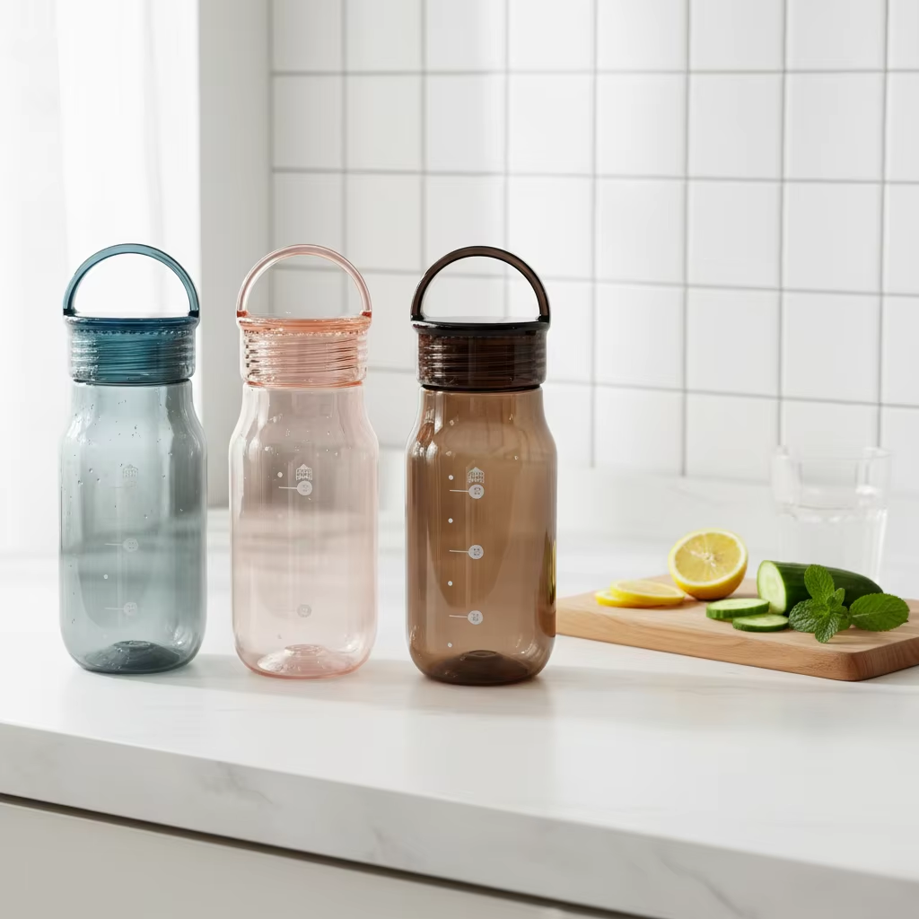 BPA-free 400ml Tritan Material Water Bottles Outdoor for Kids School Cute Bottles